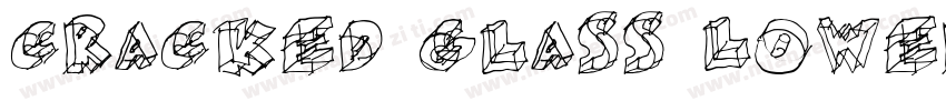 Cracked Glass Lowerc字体转换